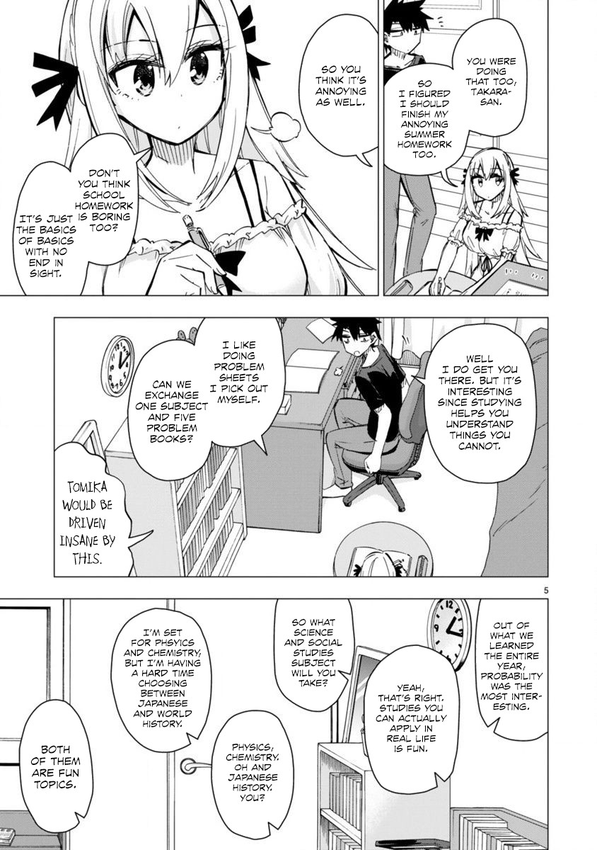 Bandai Kaname wa Asobitai Chapter 16 page 5 - Chapter 16: The blocks the two have piled up on each other