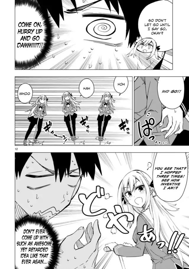 Bandai Kaname wa Asobitai Chapter 2 page 12 - Chapter 2: Earth Shattering pogoing