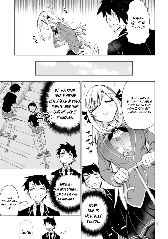 Bandai Kaname wa Asobitai Chapter 2 page 15 - Chapter 2: Earth Shattering pogoing