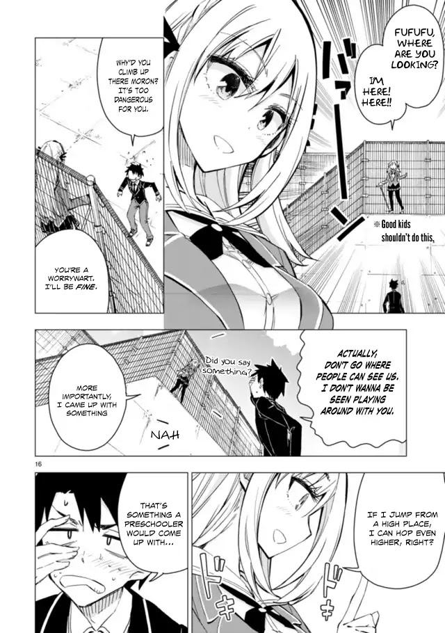 Bandai Kaname wa Asobitai Chapter 2 page 16 - Chapter 2: Earth Shattering pogoing