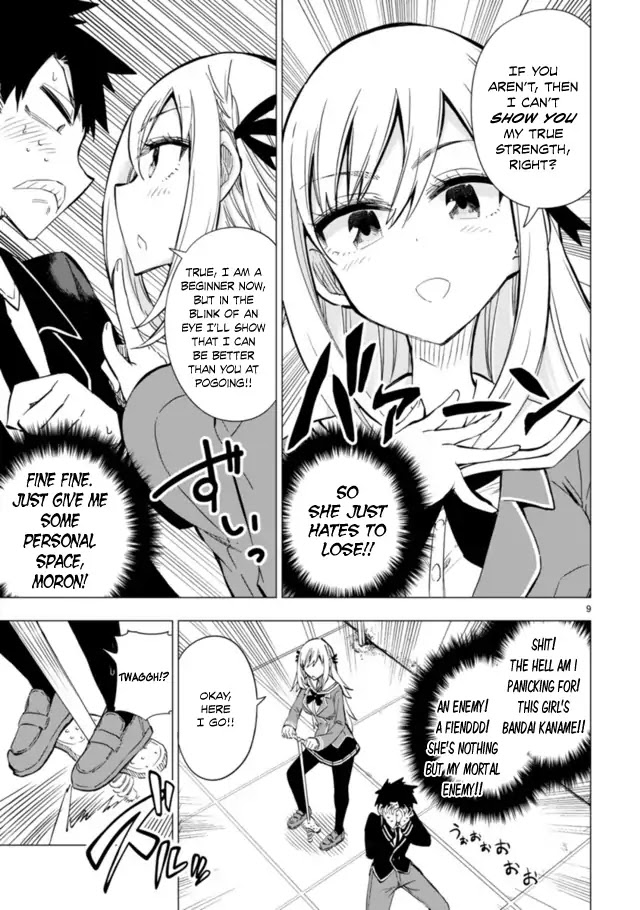 Bandai Kaname wa Asobitai Chapter 2 page 9 - Chapter 2: Earth Shattering pogoing