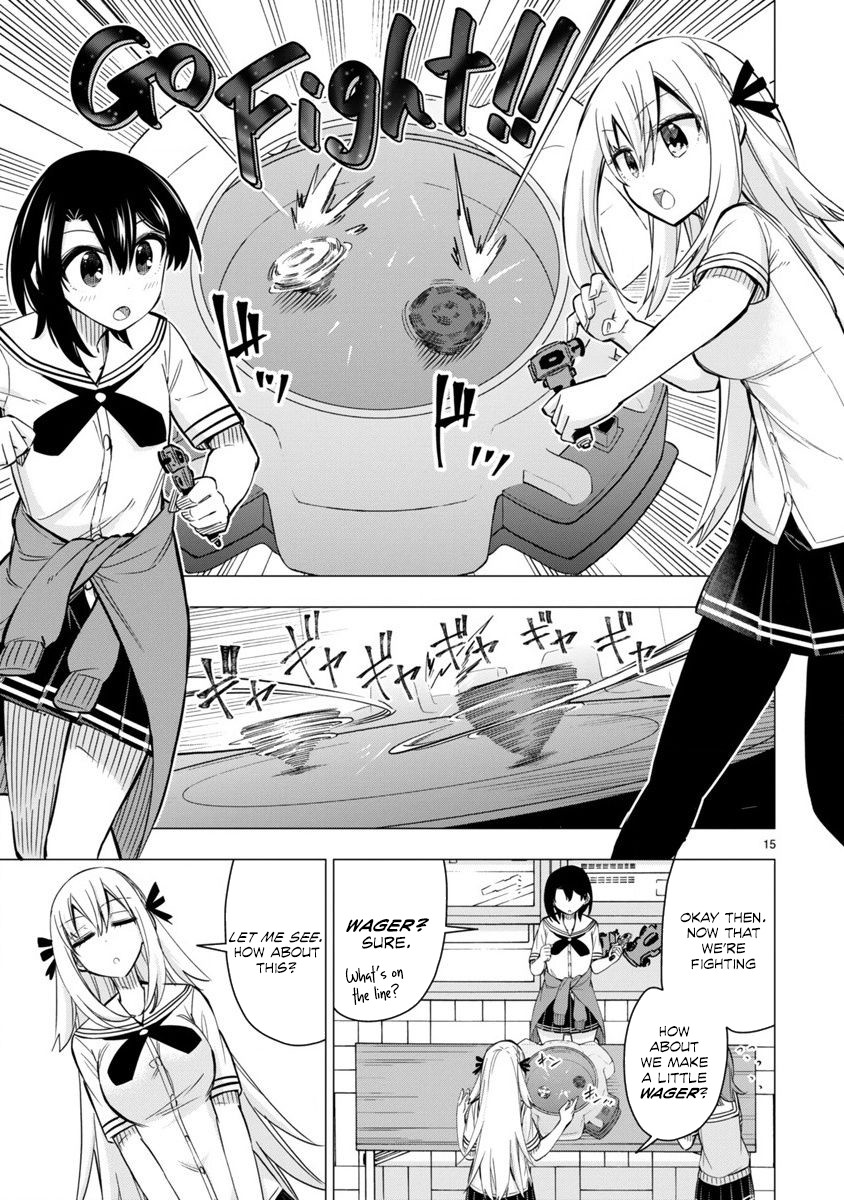 Bandai Kaname wa Asobitai Chapter 20 page 15 - Chapter 20: The Final Beybreak