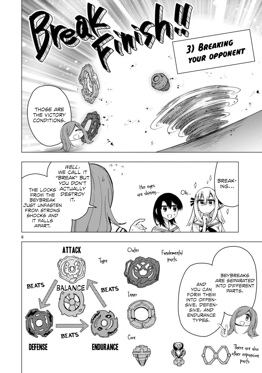 Bandai Kaname wa Asobitai Chapter 20 page 6 - Chapter 20: The Final Beybreak