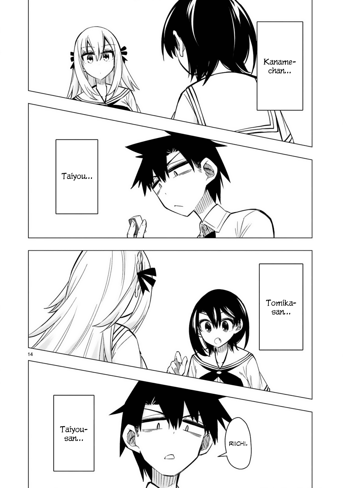 Bandai Kaname wa Asobitai Chapter 21 page 14 - Chapter 21: Bandai Kaname Wants to Play [END]