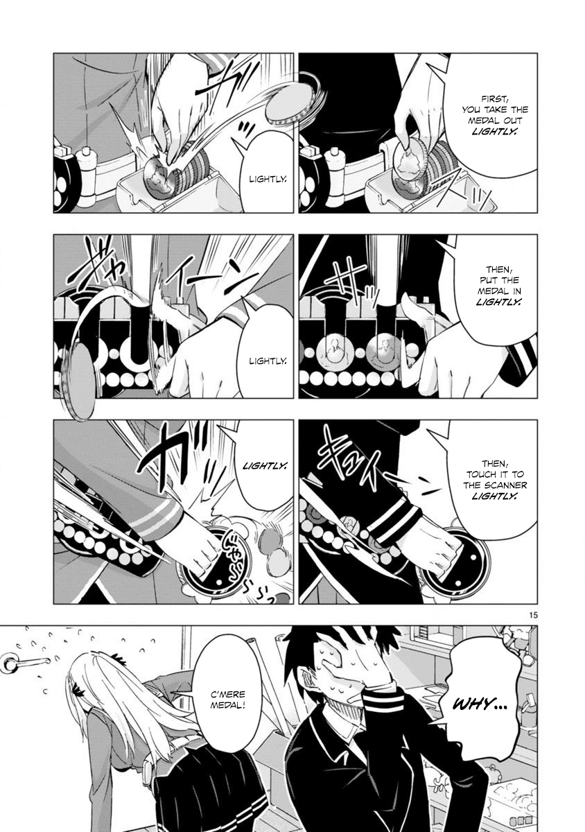 Bandai Kaname wa Asobitai Chapter 3 page 15 - Chapter 3: A memorable Hero Belt