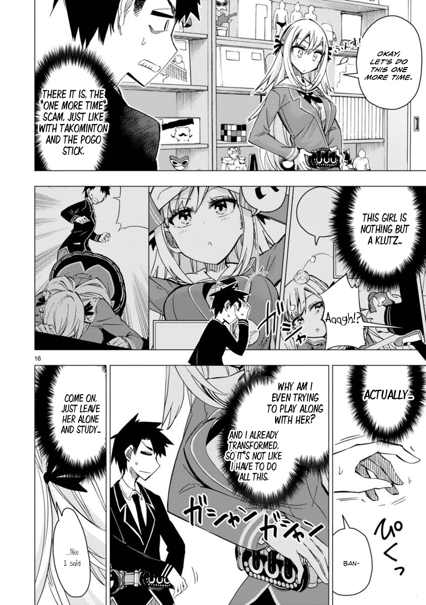 Bandai Kaname wa Asobitai Chapter 3 page 16 - Chapter 3: A memorable Hero Belt