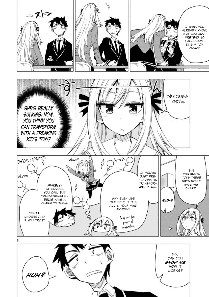 Bandai Kaname wa Asobitai Chapter 3 page 8 - Chapter 3: A memorable Hero Belt
