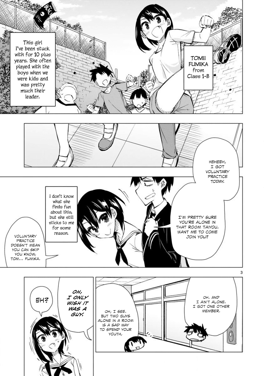 Bandai Kaname wa Asobitai Chapter 4 page 3 - Chapter 4: Kick off to tomorrow