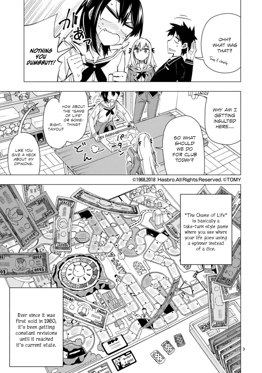 Bandai Kaname wa Asobitai Chapter 5 page 3 - Chapter 5: Undefiable Game of Life