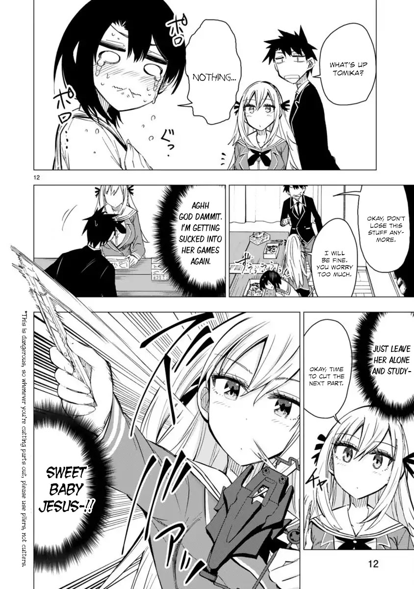 Bandai Kaname wa Asobitai Chapter 6 page 12 - Chapter 6: Palm sized 4WD Power