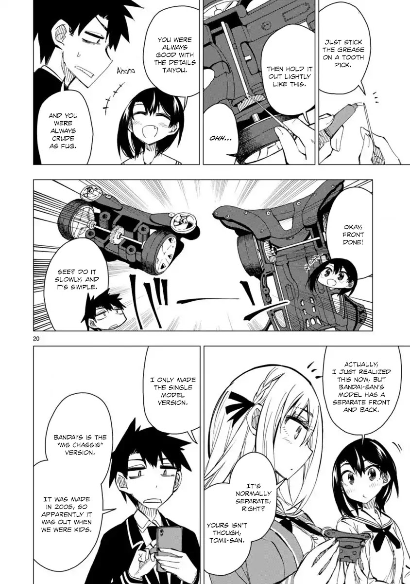 Bandai Kaname wa Asobitai Chapter 6 page 20 - Chapter 6: Palm sized 4WD Power