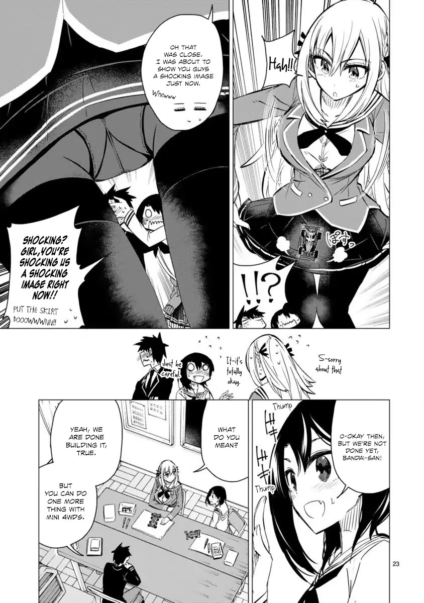Bandai Kaname wa Asobitai Chapter 6 page 23 - Chapter 6: Palm sized 4WD Power