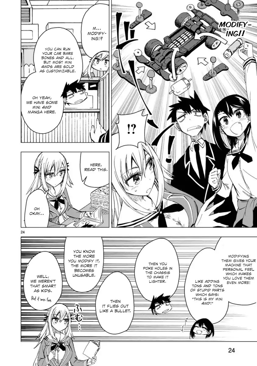 Bandai Kaname wa Asobitai Chapter 6 page 24 - Chapter 6: Palm sized 4WD Power