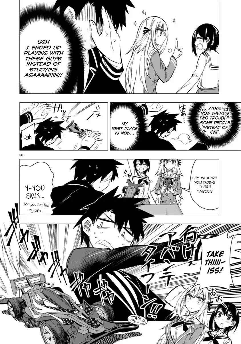 Bandai Kaname wa Asobitai Chapter 6 page 26 - Chapter 6: Palm sized 4WD Power