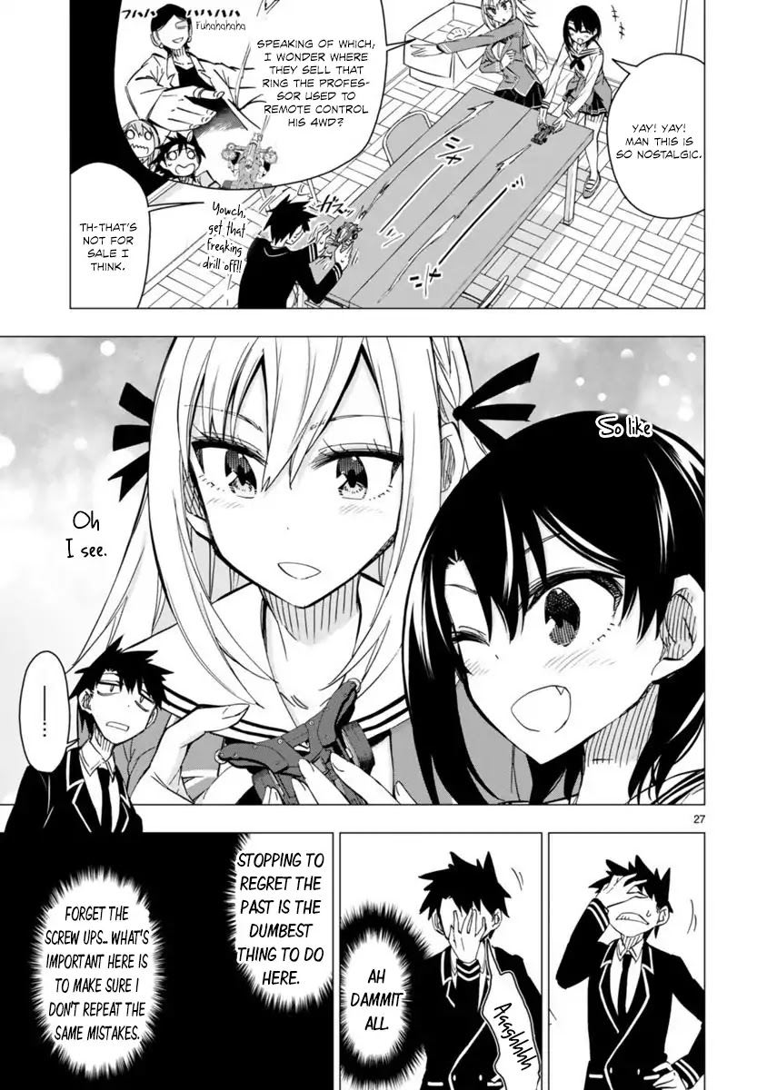 Bandai Kaname wa Asobitai Chapter 6 page 27 - Chapter 6: Palm sized 4WD Power
