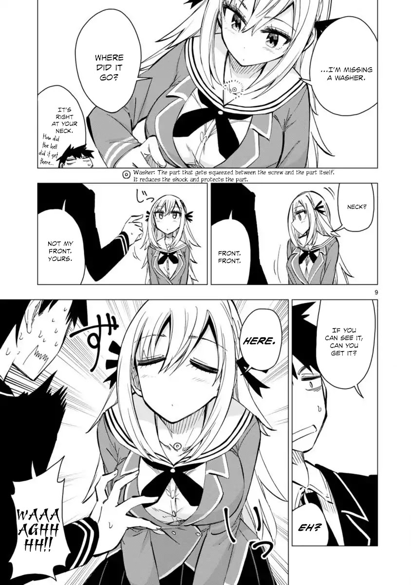 Bandai Kaname wa Asobitai Chapter 6 page 9 - Chapter 6: Palm sized 4WD Power