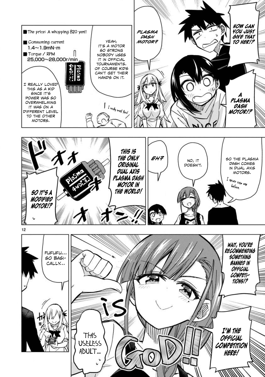 Bandai Kaname wa Asobitai Chapter 7 page 12 - Chapter 7: Who's raising the checkered flag!?