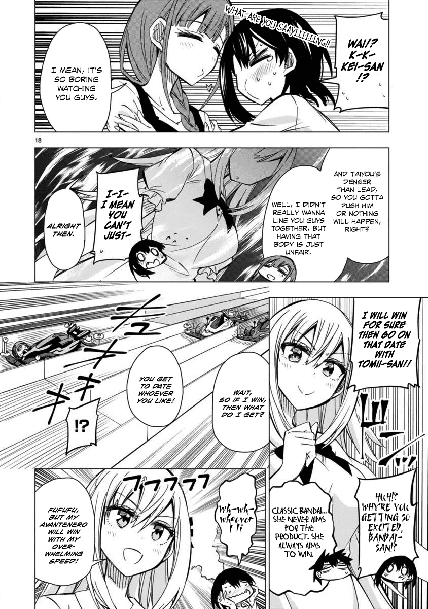 Bandai Kaname wa Asobitai Chapter 7 page 18 - Chapter 7: Who's raising the checkered flag!?