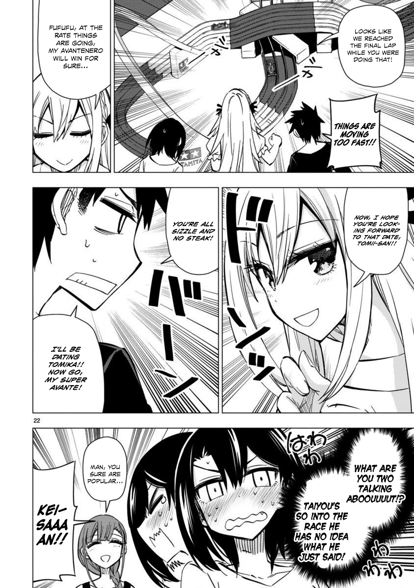 Bandai Kaname wa Asobitai Chapter 7 page 22 - Chapter 7: Who's raising the checkered flag!?
