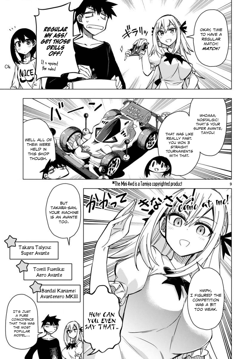 Bandai Kaname wa Asobitai Chapter 7 page 9 - Chapter 7: Who's raising the checkered flag!?