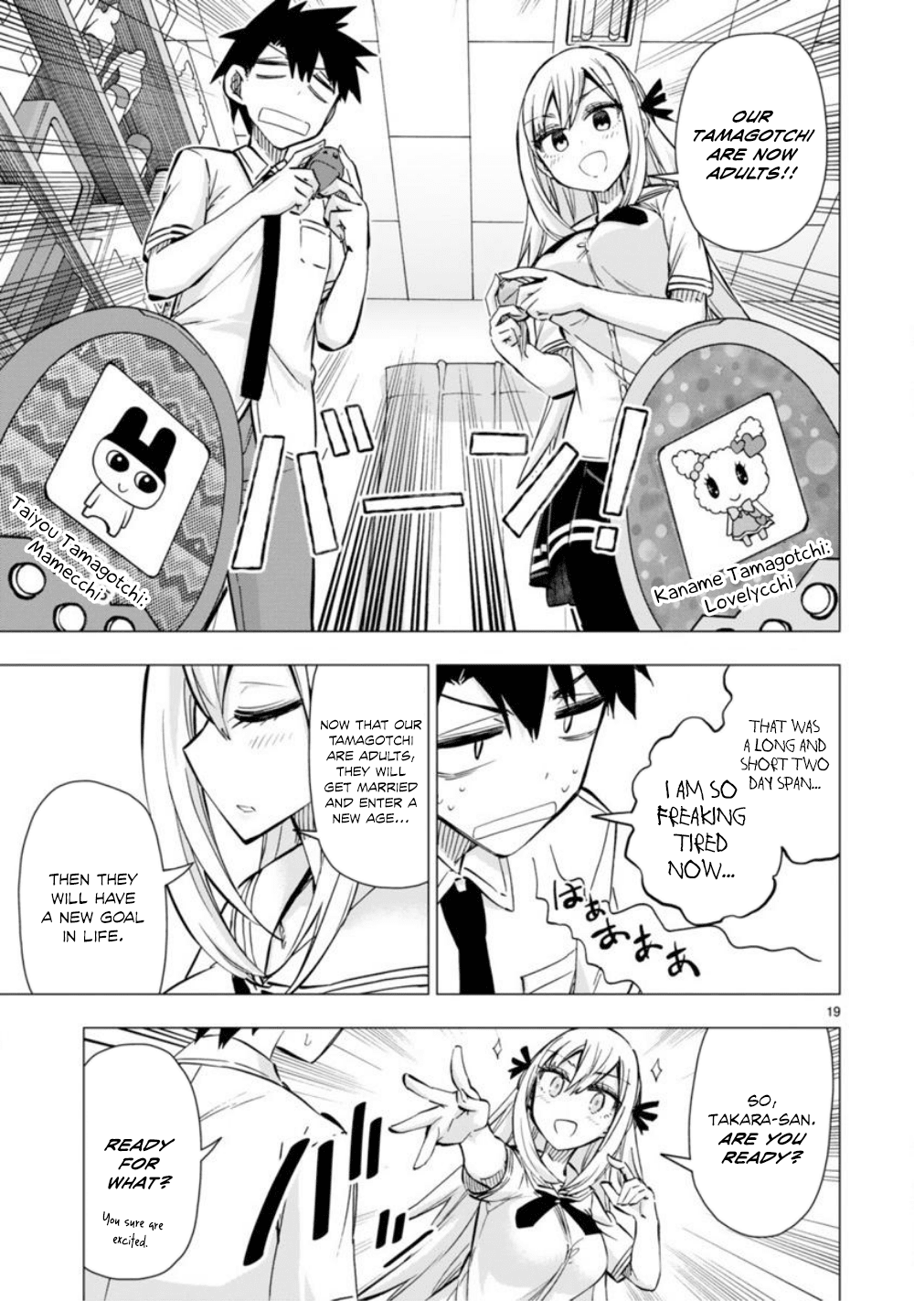 Bandai Kaname wa Asobitai Chapter 8 page 20 - Chapter 8: Tamagotchi of downpouring love