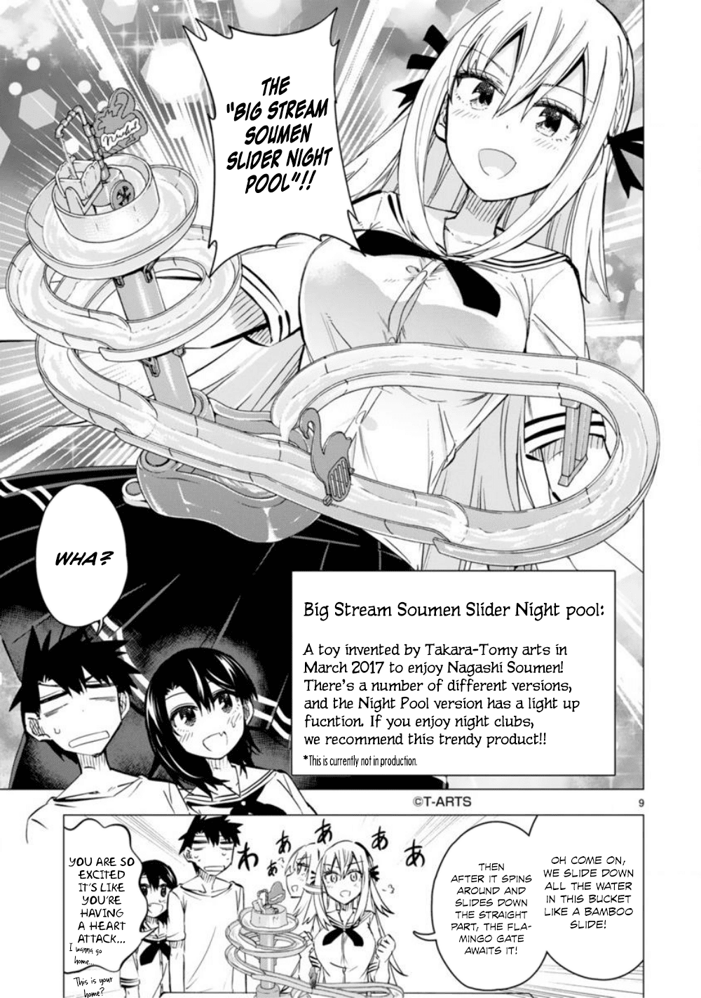 Bandai Kaname wa Asobitai Chapter 9 page 10 - Chapter 9: From the slider that summer