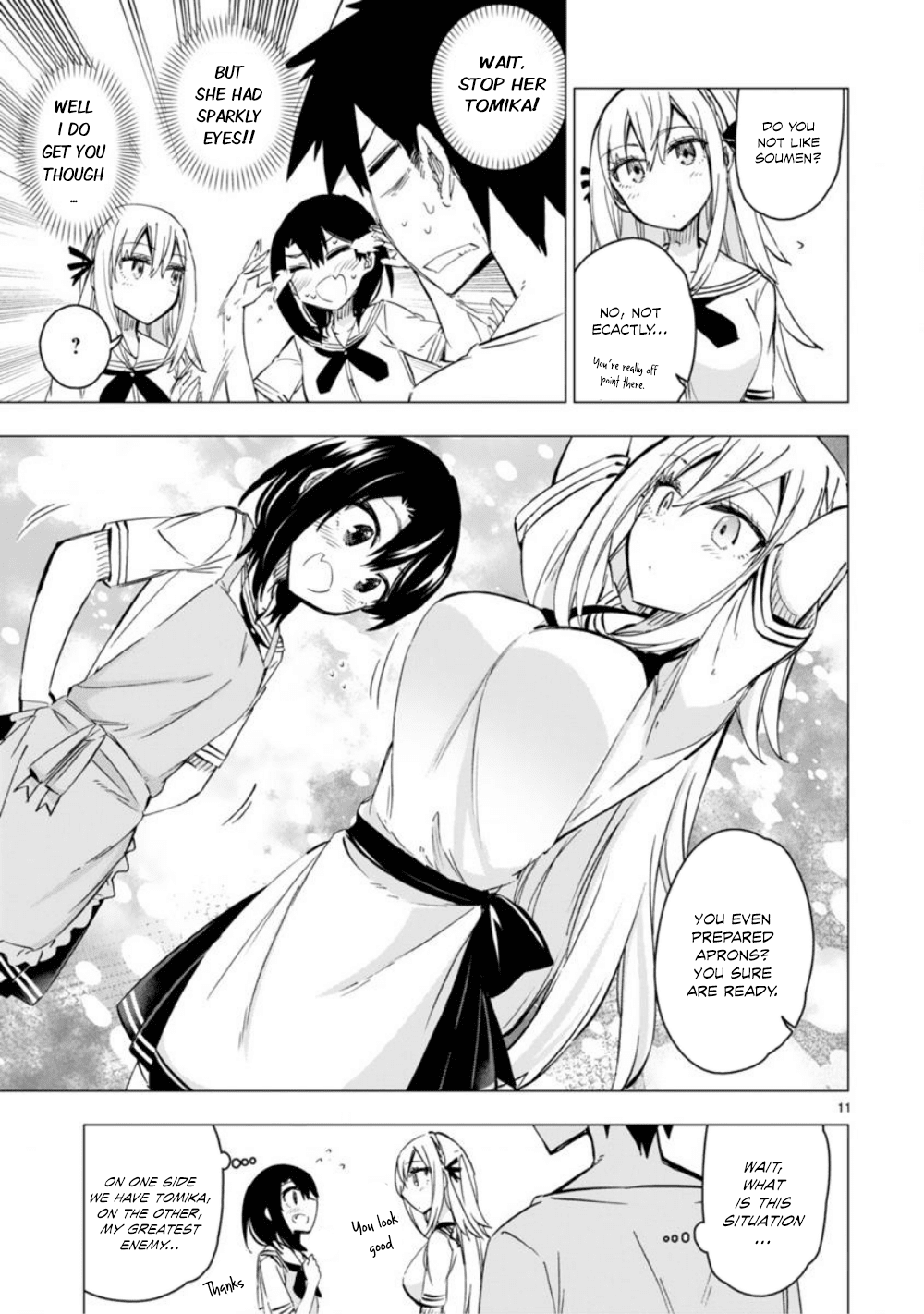Bandai Kaname wa Asobitai Chapter 9 page 12 - Chapter 9: From the slider that summer