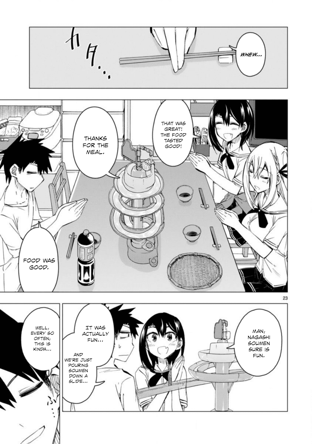 Bandai Kaname wa Asobitai Chapter 9 page 24 - Chapter 9: From the slider that summer