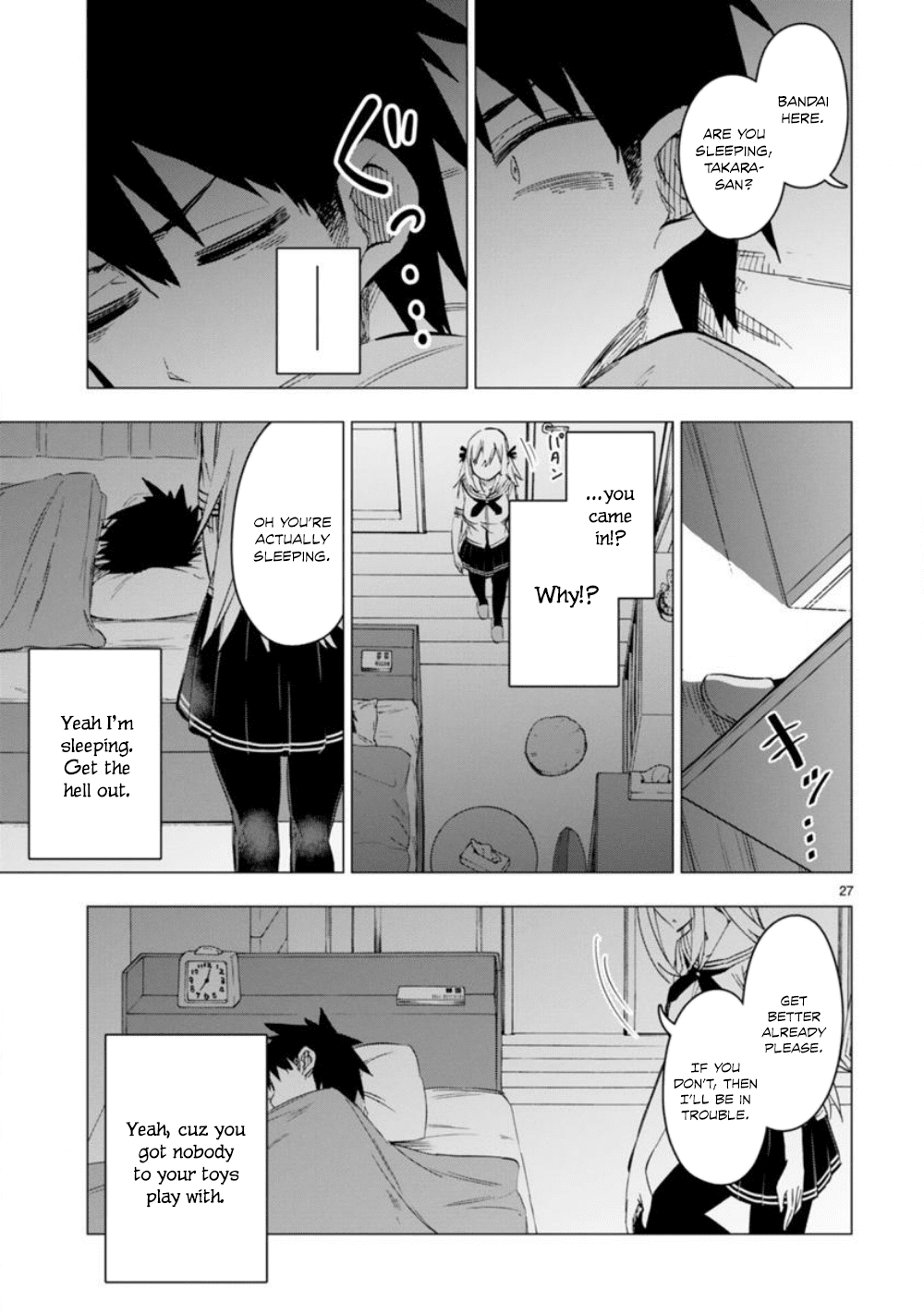 Bandai Kaname wa Asobitai Chapter 9 page 28 - Chapter 9: From the slider that summer