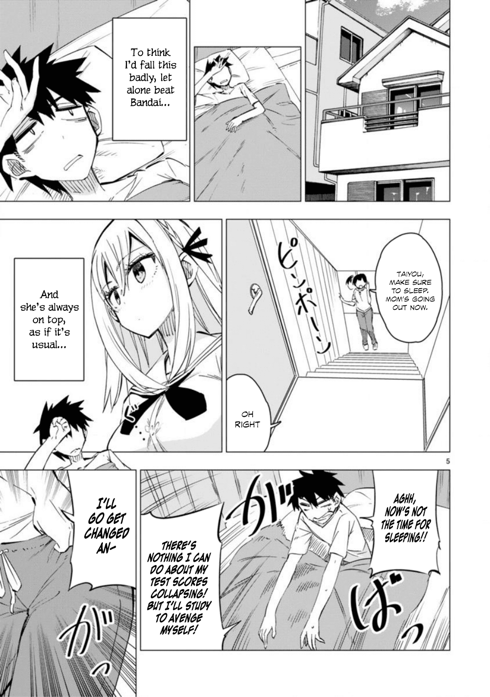 Bandai Kaname wa Asobitai Chapter 9 page 6 - Chapter 9: From the slider that summer