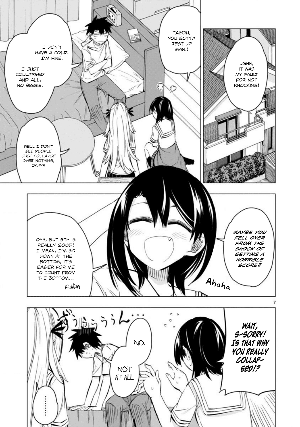 Bandai Kaname wa Asobitai Chapter 9 page 8 - Chapter 9: From the slider that summer