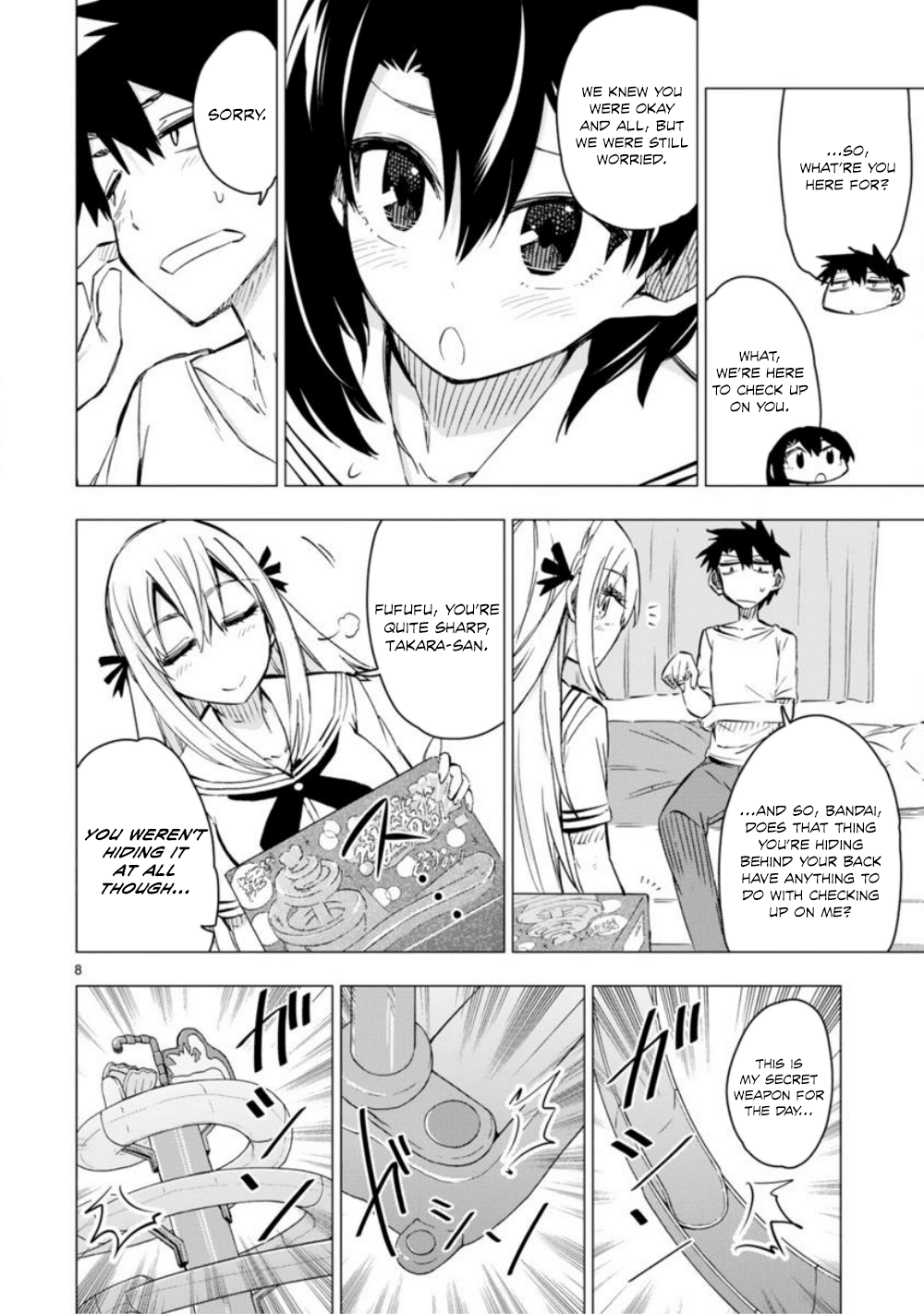 Bandai Kaname wa Asobitai Chapter 9 page 9 - Chapter 9: From the slider that summer