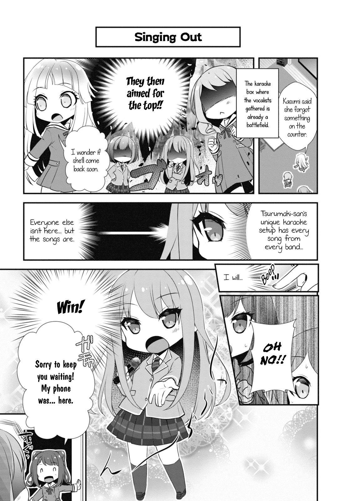 BanG Dream! Girls Band Party!☆PICO Comic Anthology Chapter 11 page 3 - Chapter 11: PICO Party!