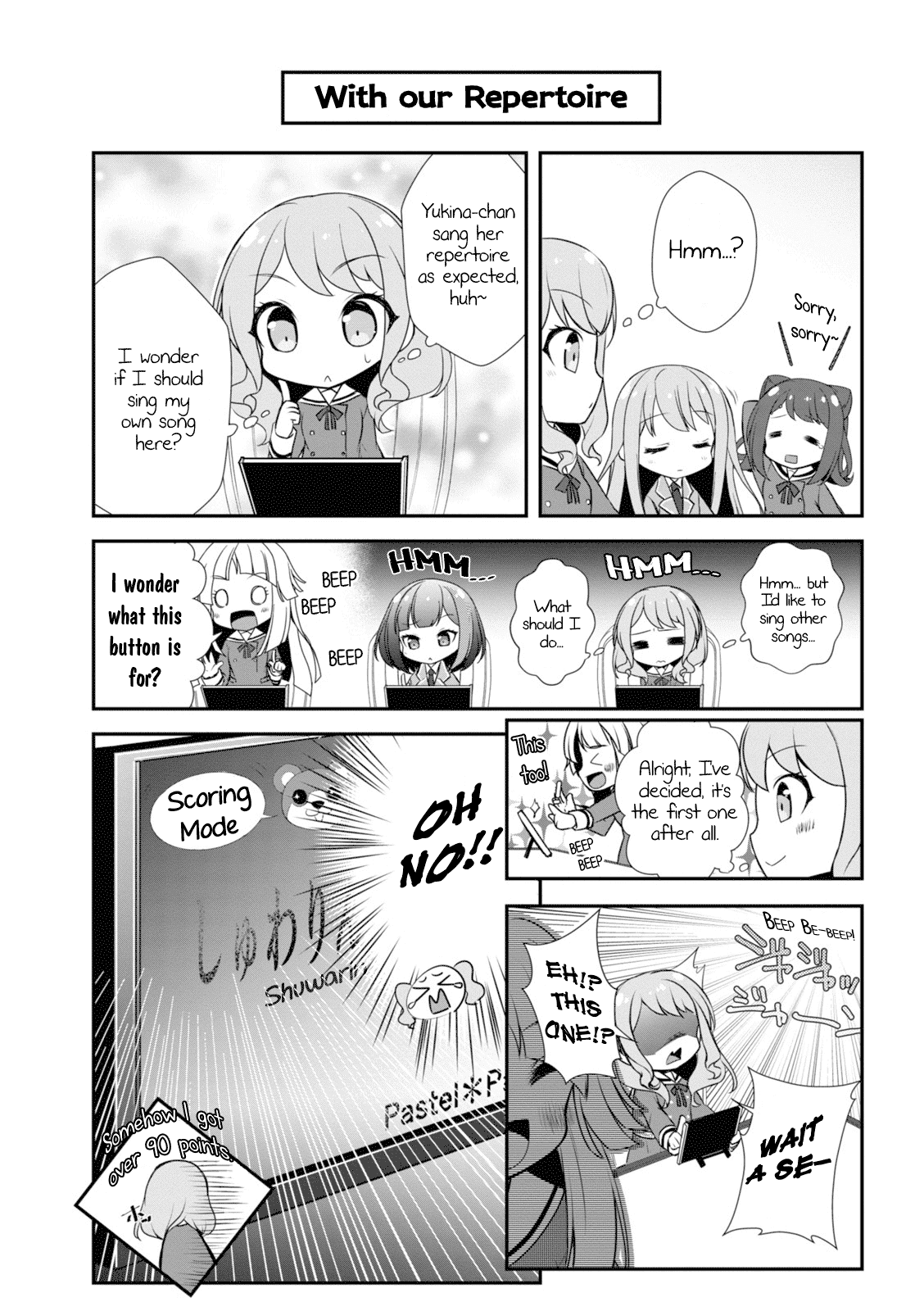 BanG Dream! Girls Band Party!☆PICO Comic Anthology Chapter 11 page 4 - Chapter 11: PICO Party!