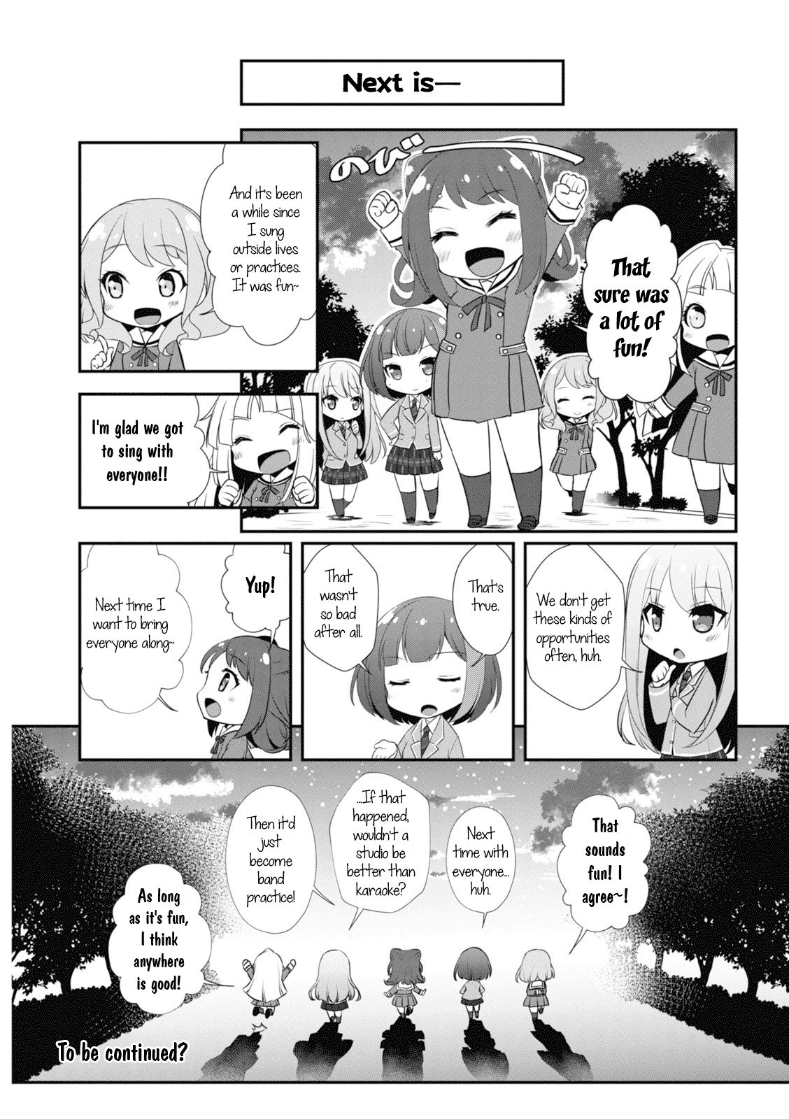 BanG Dream! Girls Band Party!☆PICO Comic Anthology Chapter 11 page 8 - Chapter 11: PICO Party!