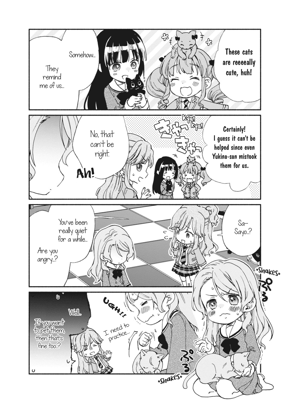 BanG Dream! Girls Band Party!☆PICO Comic Anthology Chapter 12 page 2 - Chapter 12: Cats and Roses Day After Day