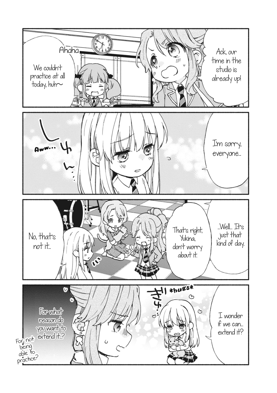 BanG Dream! Girls Band Party!☆PICO Comic Anthology Chapter 12 page 7 - Chapter 12: Cats and Roses Day After Day