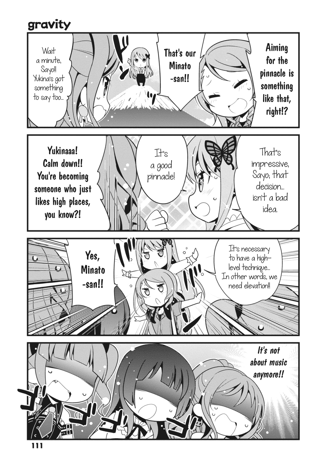 BanG Dream! Girls Band Party!☆PICO Comic Anthology Chapter 13 page 5 - Chapter 13: Roselia's Messy Day