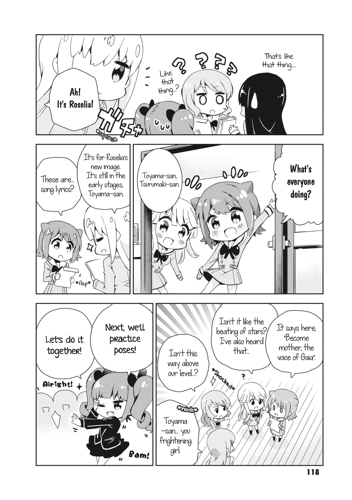 BanG Dream! Girls Band Party!☆PICO Comic Anthology Chapter 14 page 4 - Chapter 14: An Eternity of Reasons