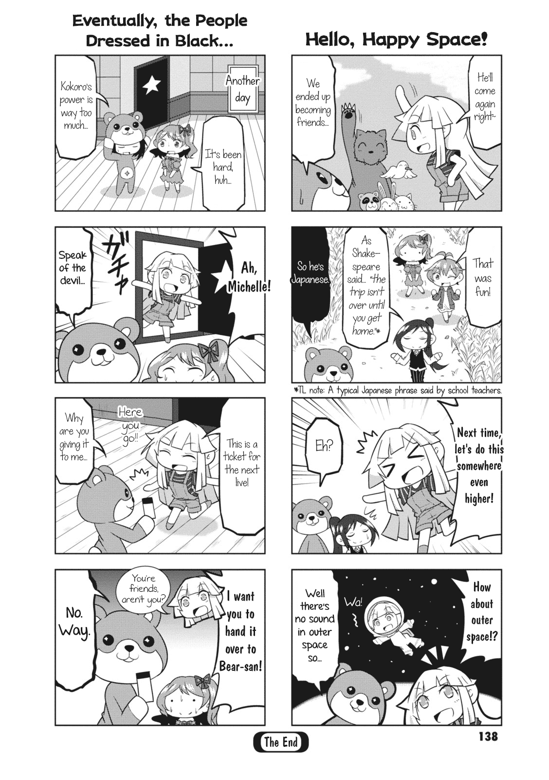 BanG Dream! Girls Band Party!☆PICO Comic Anthology Chapter 16 page 8 - Chapter 16: Hello, Happy World! VS Bear