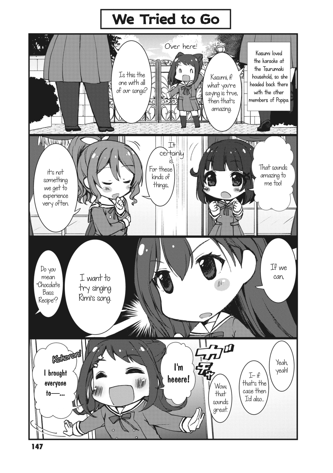 BanG Dream! Girls Band Party!☆PICO Comic Anthology Chapter 18 page 1 - Chapter 18: PICO Party! ...Returns?