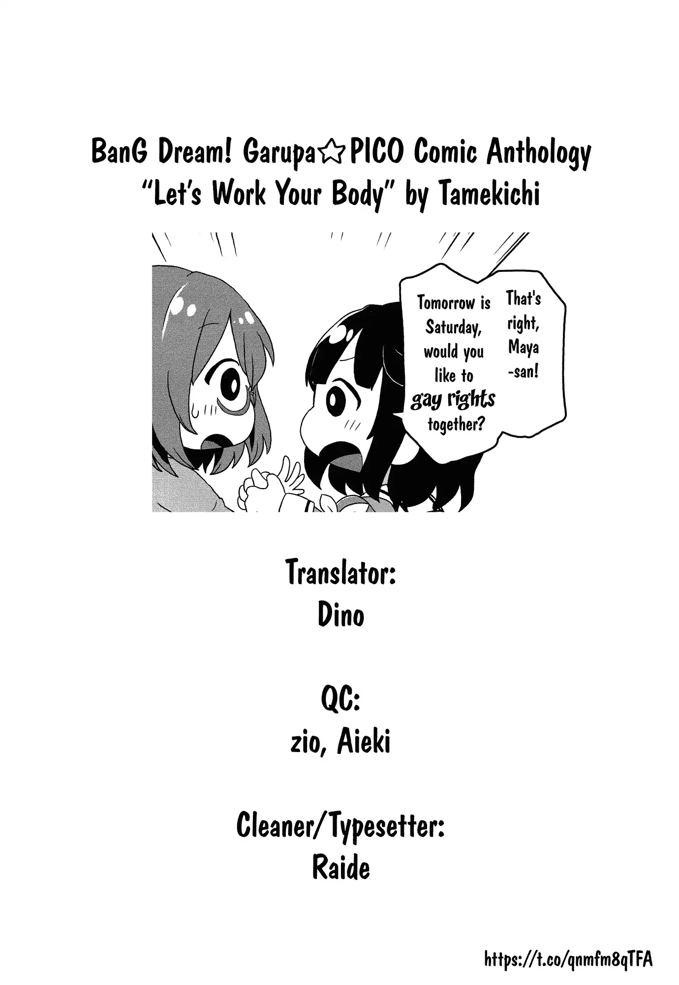 BanG Dream! Girls Band Party!☆PICO Comic Anthology Chapter 19 page 10 - Chapter 19: Let's Work Your Body (Tamekichi)