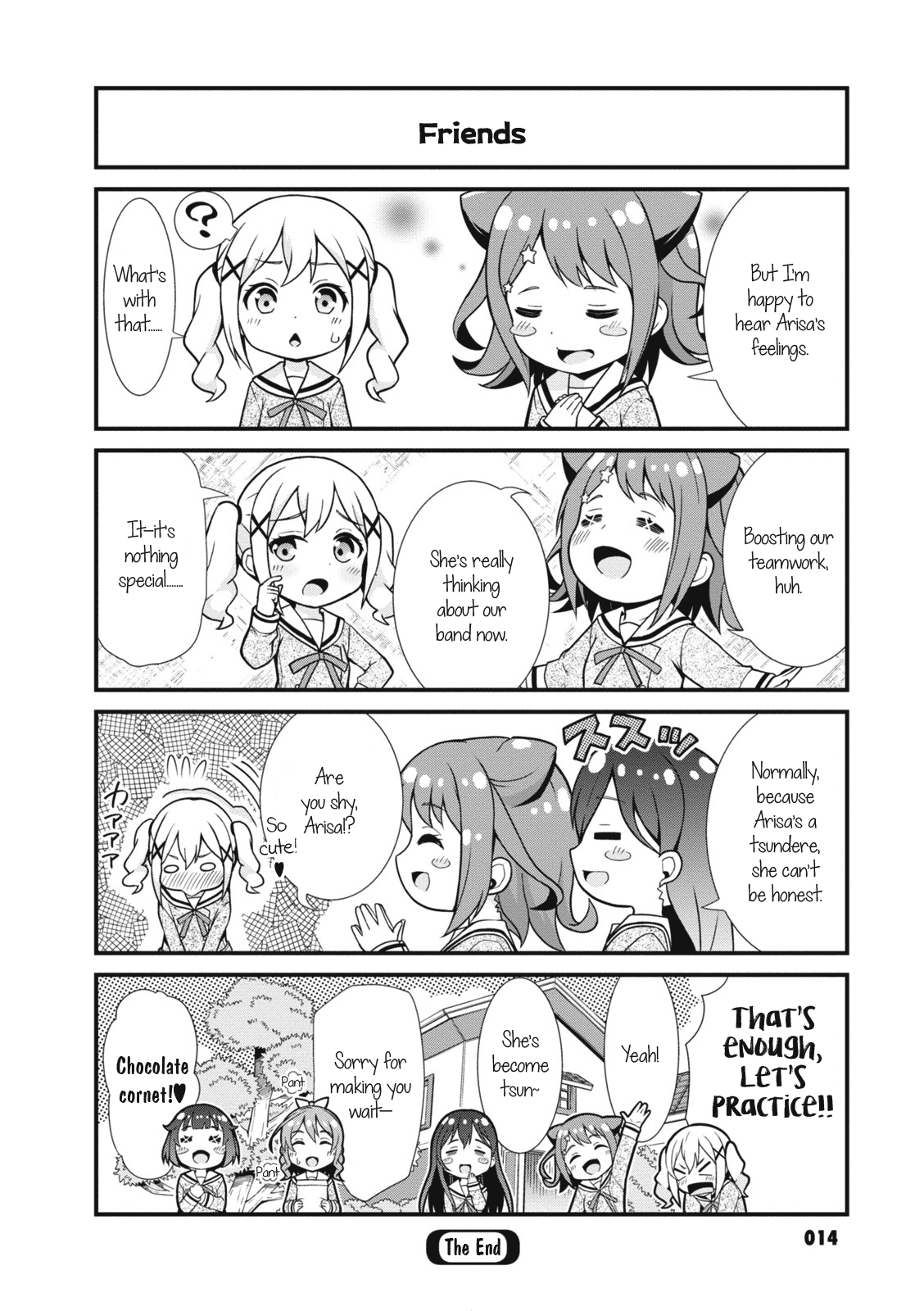 BanG Dream! Girls Band Party!☆PICO Comic Anthology Chapter 2 page 10 - Chapter 2: Warehouse Practice