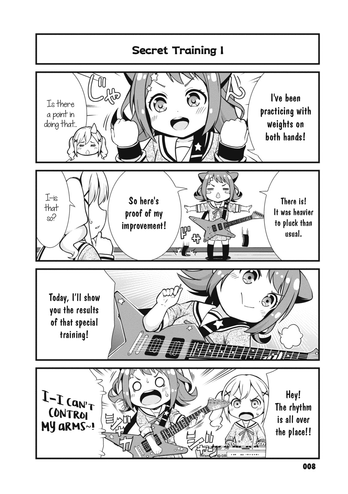 BanG Dream! Girls Band Party!☆PICO Comic Anthology Chapter 2 page 4 - Chapter 2: Warehouse Practice