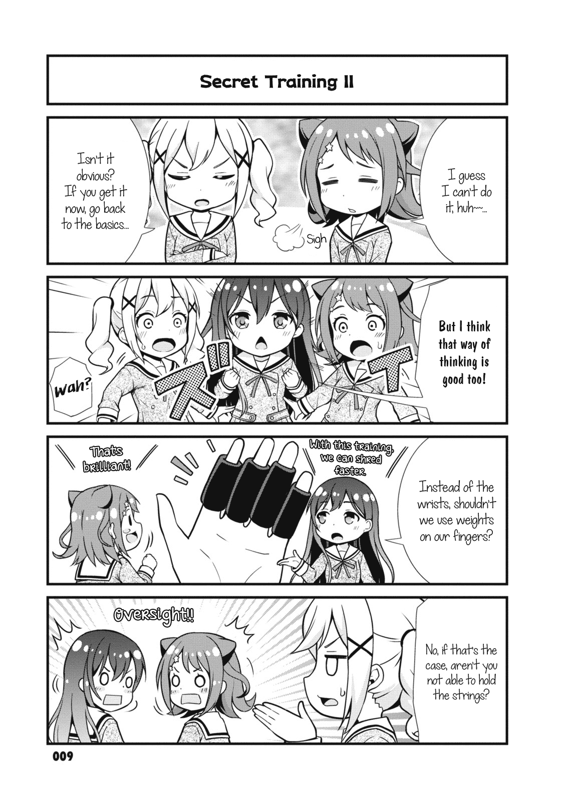 BanG Dream! Girls Band Party!☆PICO Comic Anthology Chapter 2 page 5 - Chapter 2: Warehouse Practice