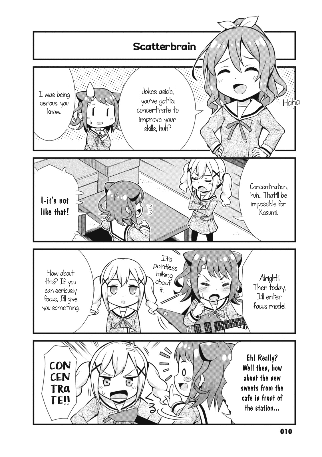 BanG Dream! Girls Band Party!☆PICO Comic Anthology Chapter 2 page 6 - Chapter 2: Warehouse Practice