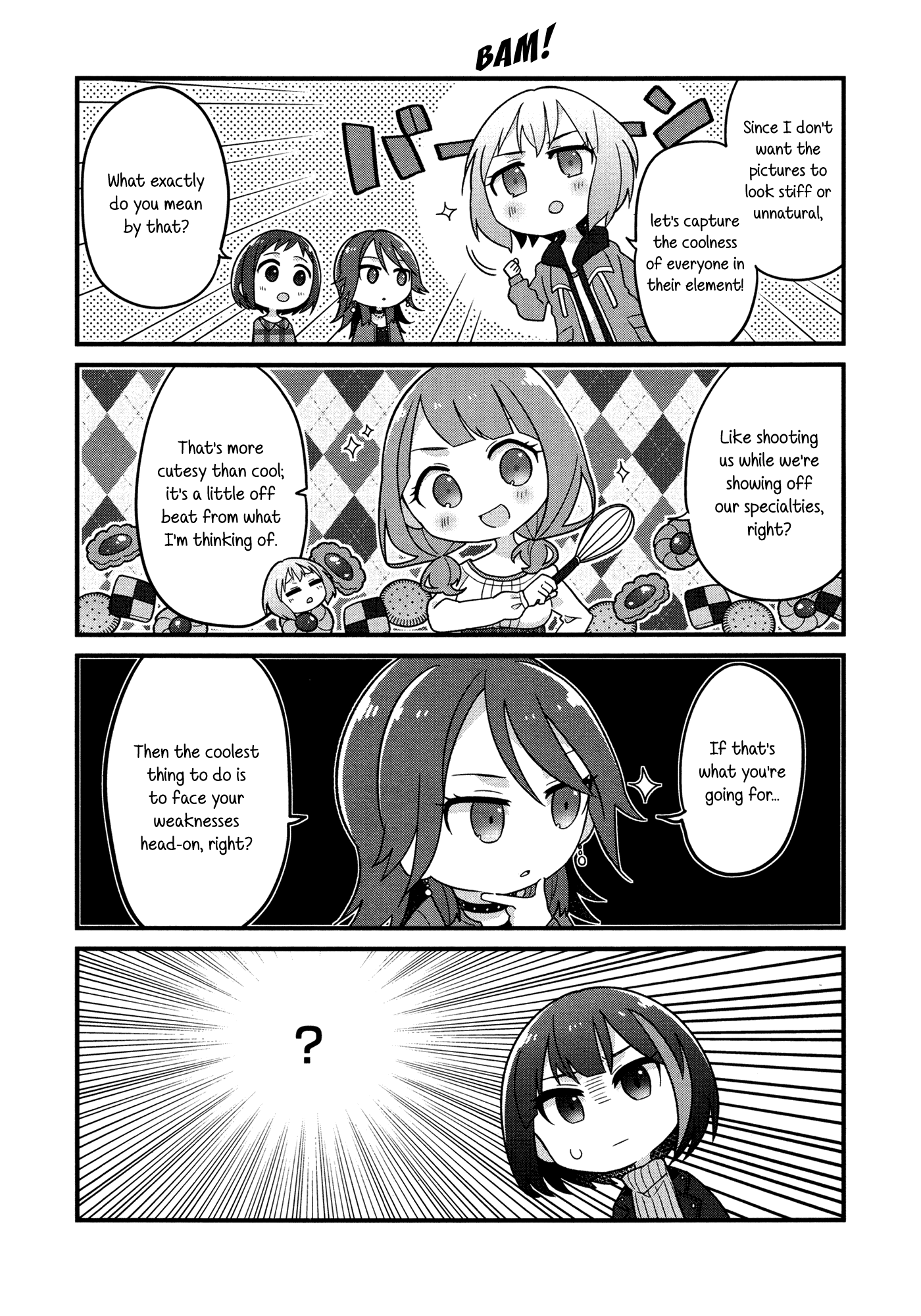 BanG Dream! Girls Band Party!☆PICO Comic Anthology Chapter 20 page 3 - Chapter 20: Hang in There! Afterglow