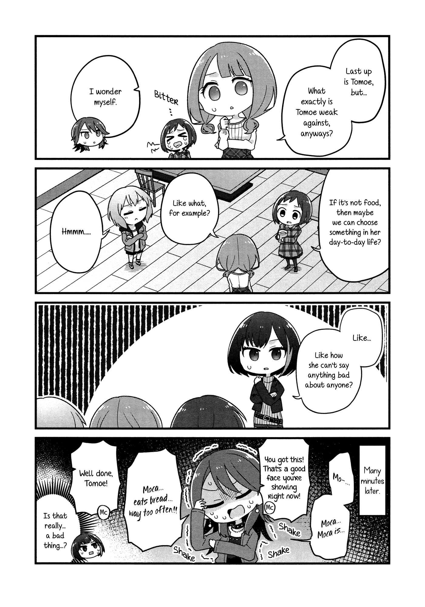 BanG Dream! Girls Band Party!☆PICO Comic Anthology Chapter 20 page 6 - Chapter 20: Hang in There! Afterglow