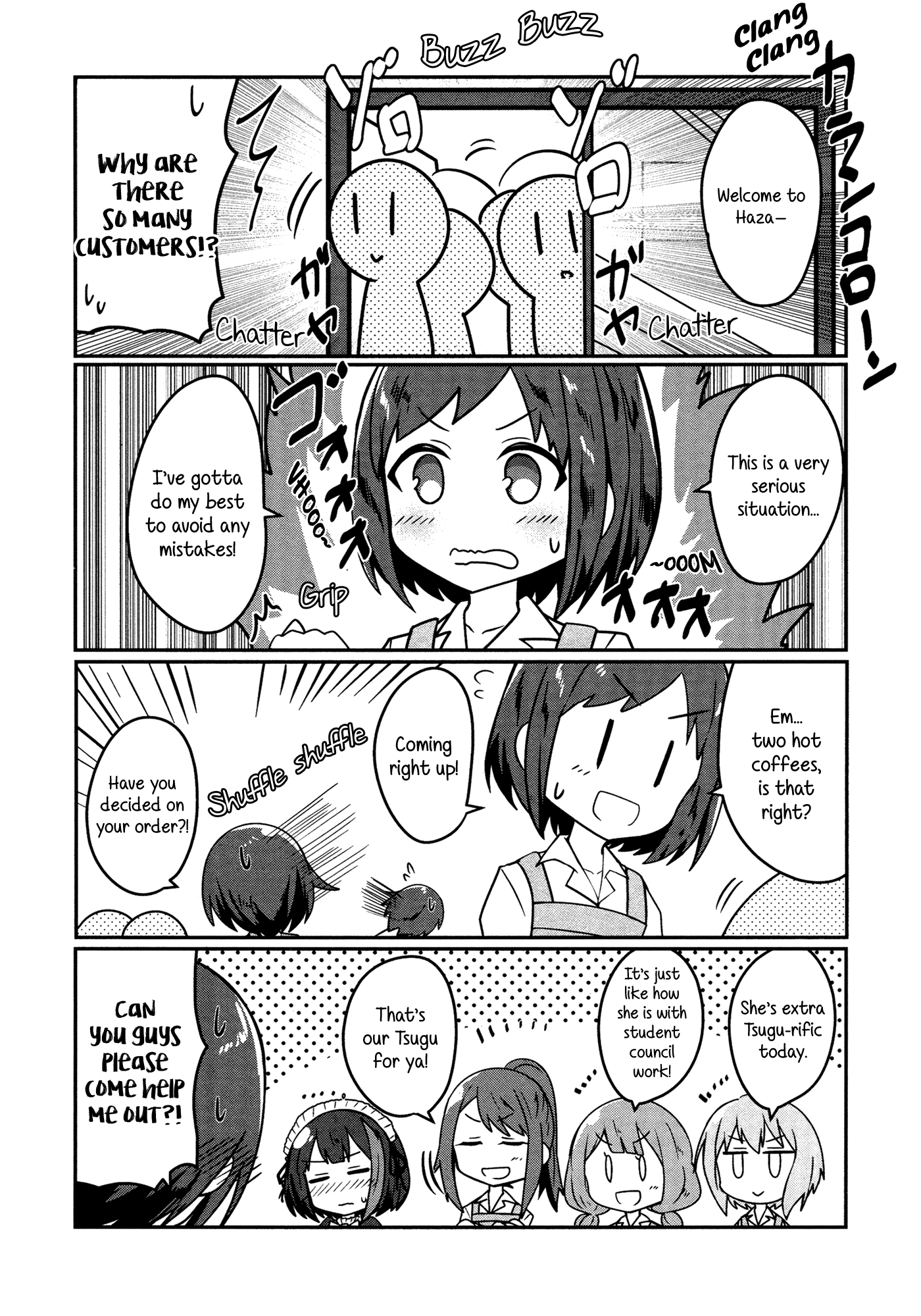 BanG Dream! Girls Band Party!☆PICO Comic Anthology Chapter 21 page 4 - Chapter 21: Helper's Rhapsody