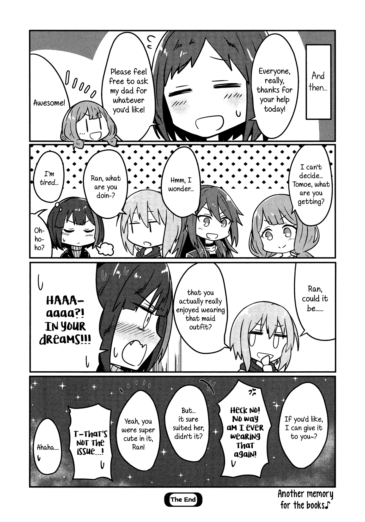 BanG Dream! Girls Band Party!☆PICO Comic Anthology Chapter 21 page 8 - Chapter 21: Helper's Rhapsody